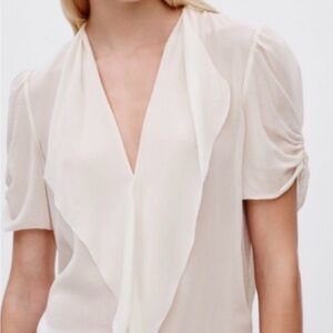 T. babaton 100% silk top